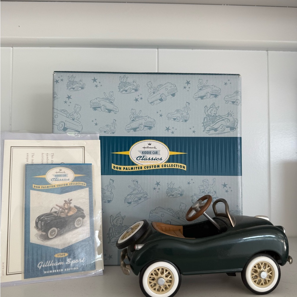 Vintage Car Model with Box